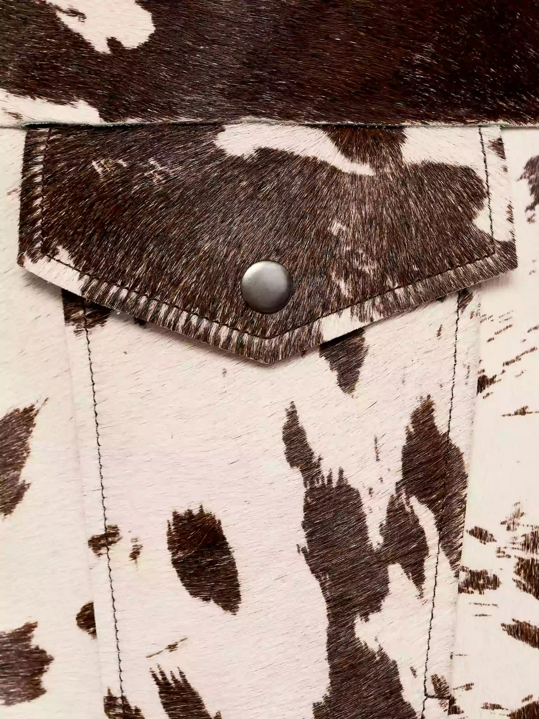 Valenzora | Patterned leather jacket