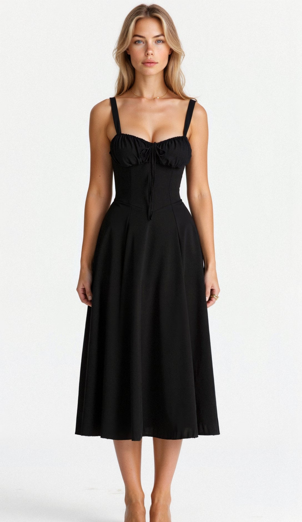 Valenzora | Geblümtes Midikleid für Damen