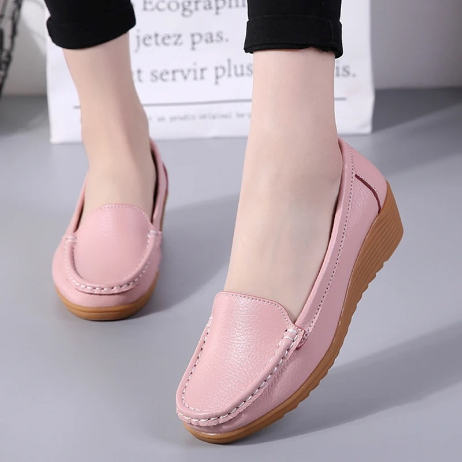 Valenzora – Women's moccasin slip-on style loafers