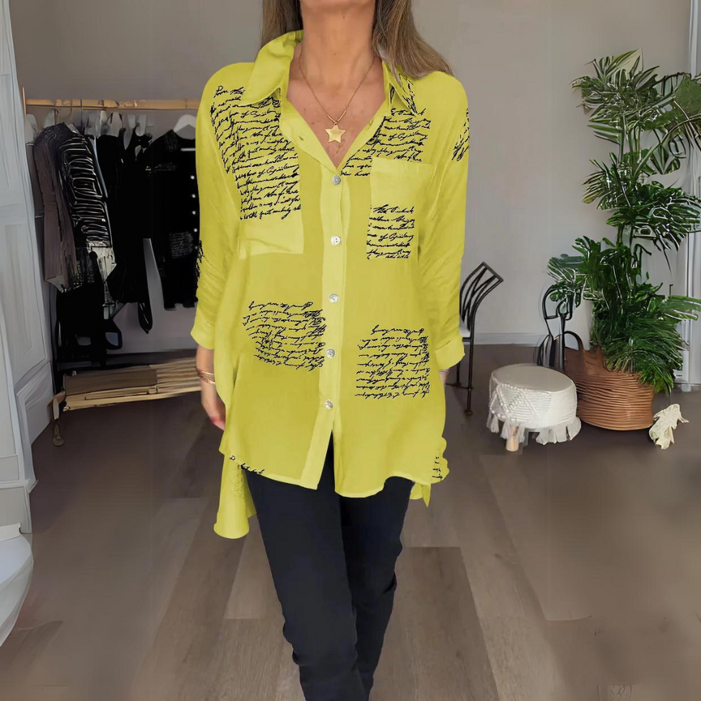 with letter print for women