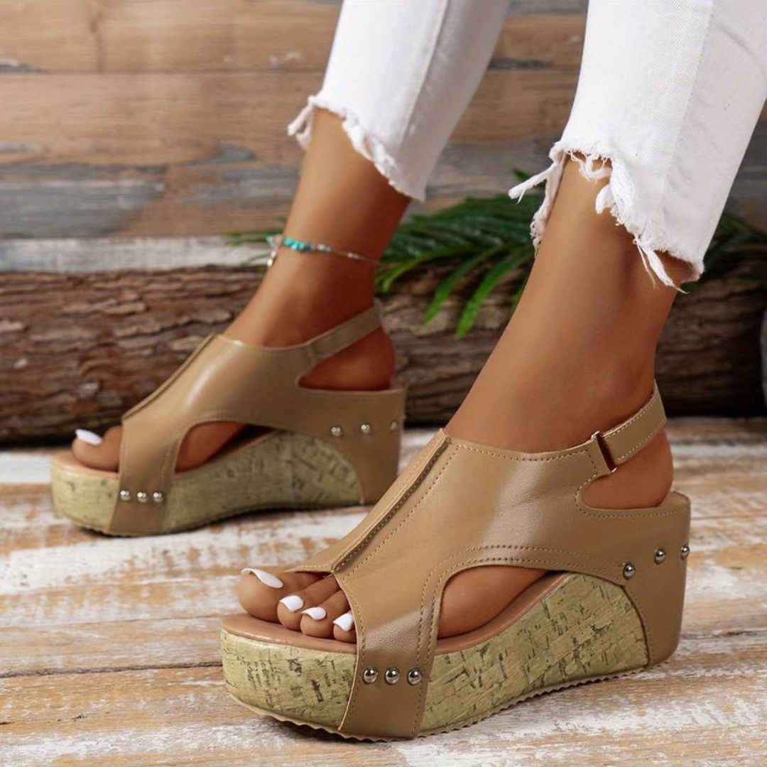 Wedge sandals | Chic summer-style sandals with comfort