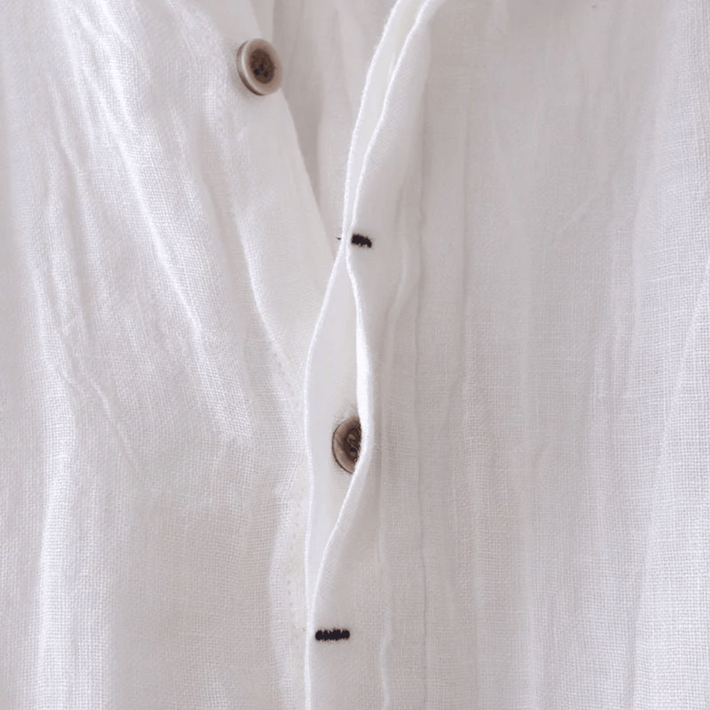 Valenzora | Short-sleeved linen shirt