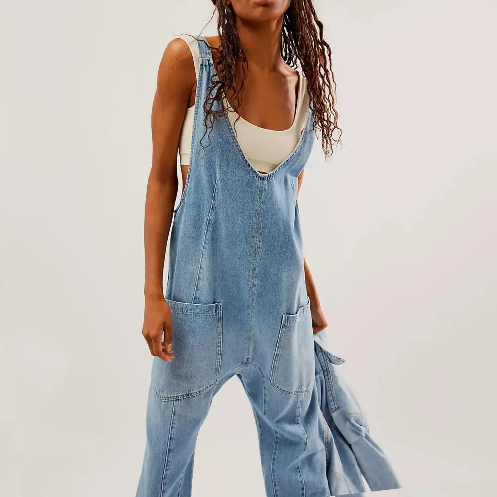 Valenzora | Stylish denim jumpsuit