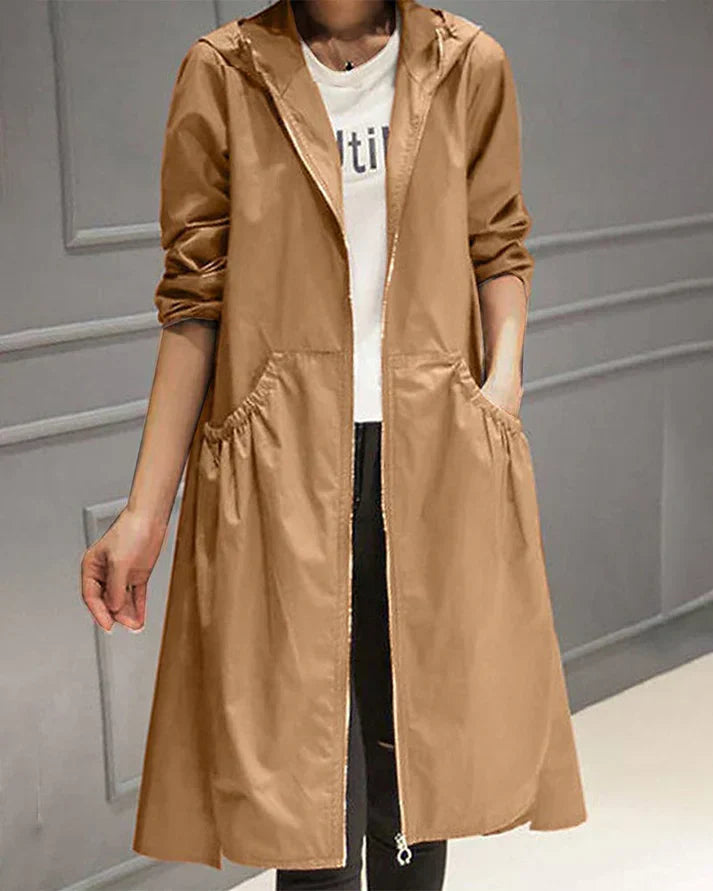 Valenzora | Bequeme lange Jacke für Damen