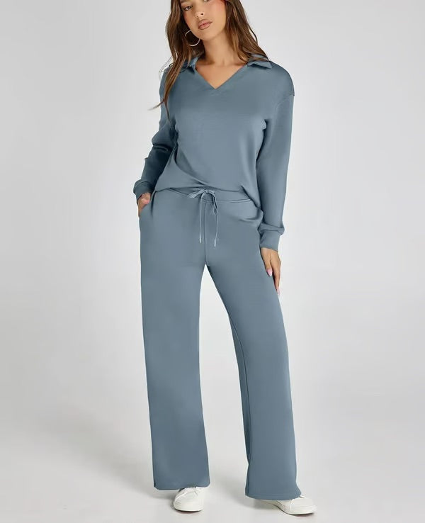 Valenzora | Women's Two-Piece Set: Comfortable & Trendy Look for Women