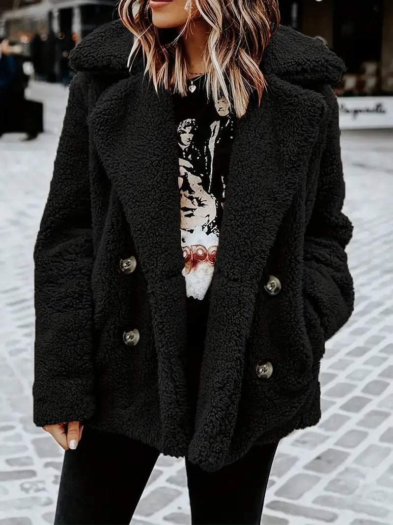 René | Luxury teddy jacket for the cold season