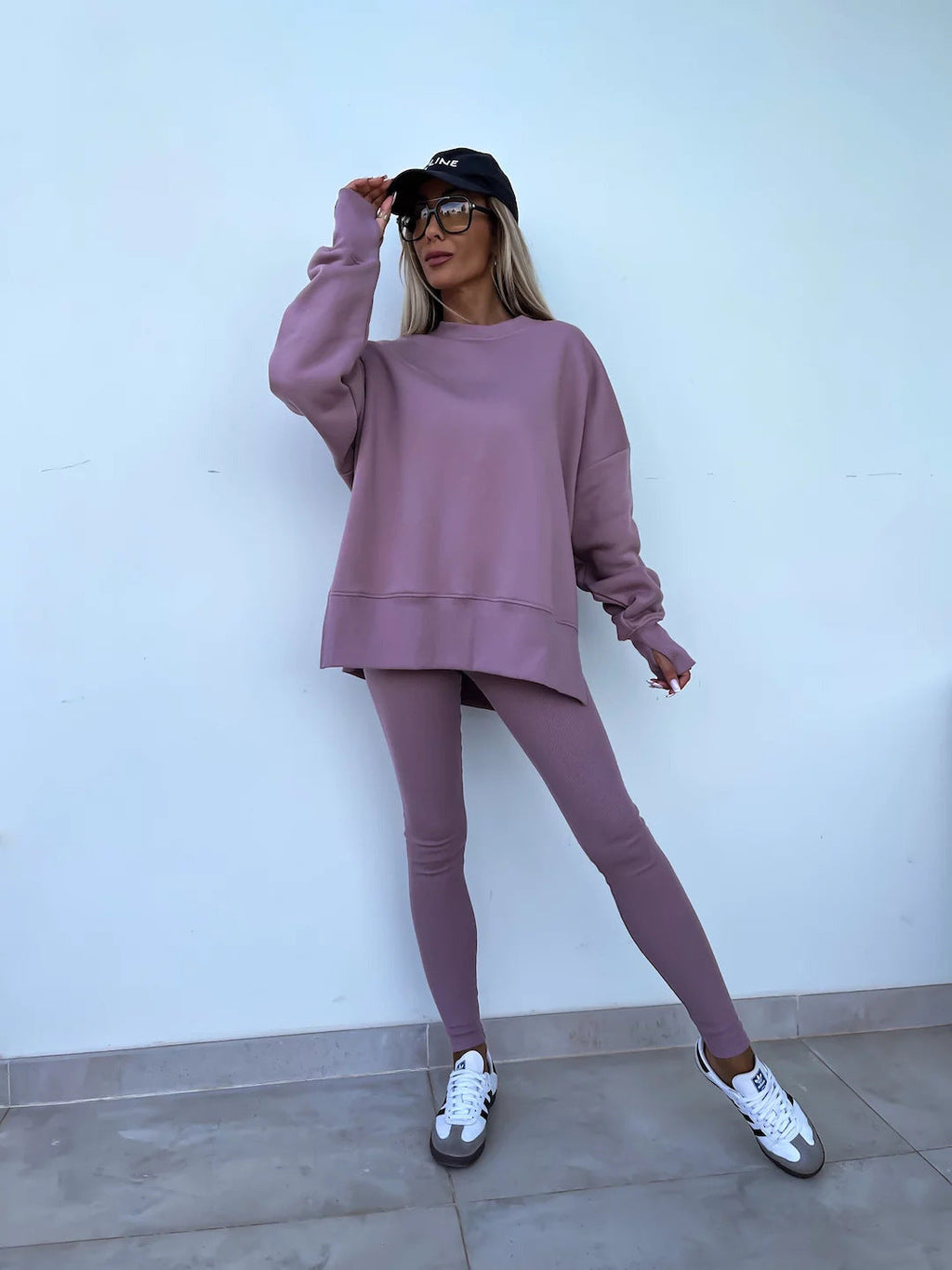 Valenzora | Damen Anzug im Relaxed-Stil mit langen Ärmeln – Winter-Set