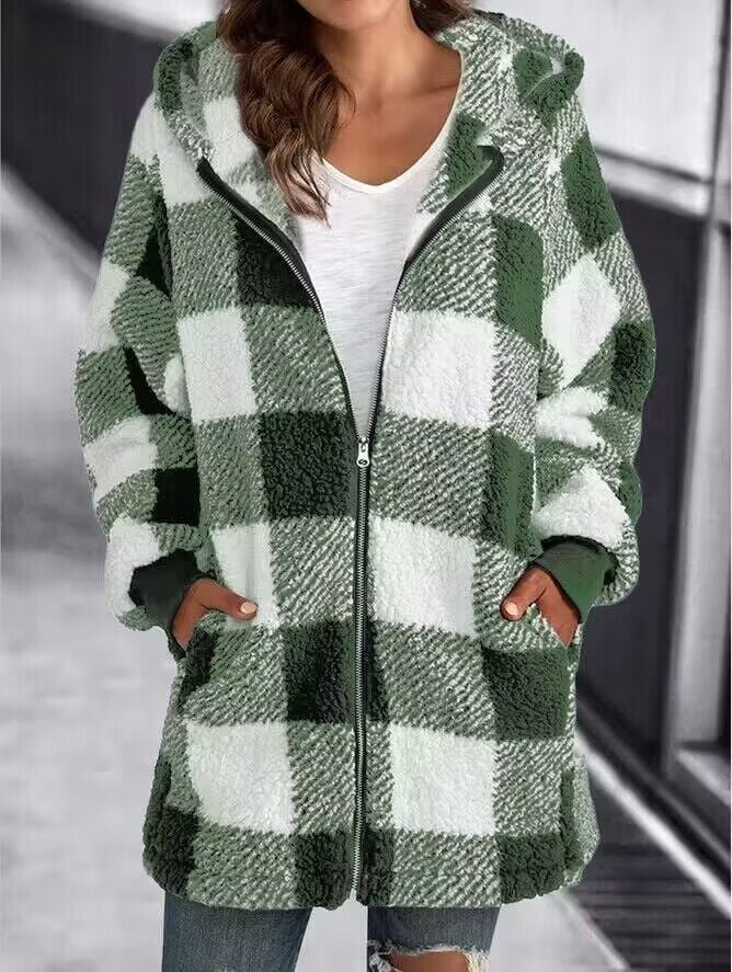 Casual plus-size hoodie for women