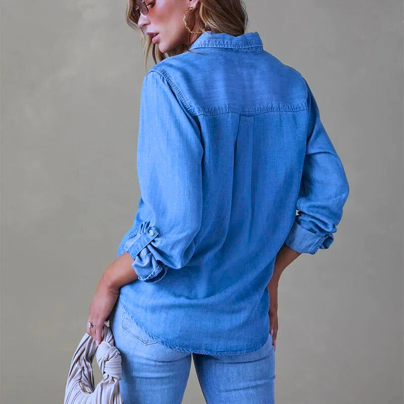 Valenzora | Jeansbluse für Damen