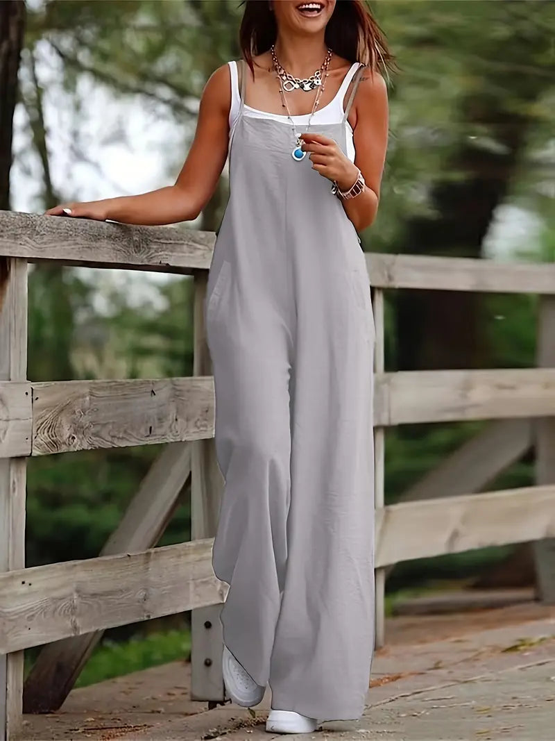 Valenzora | Versatile wide-leg jumpsuit