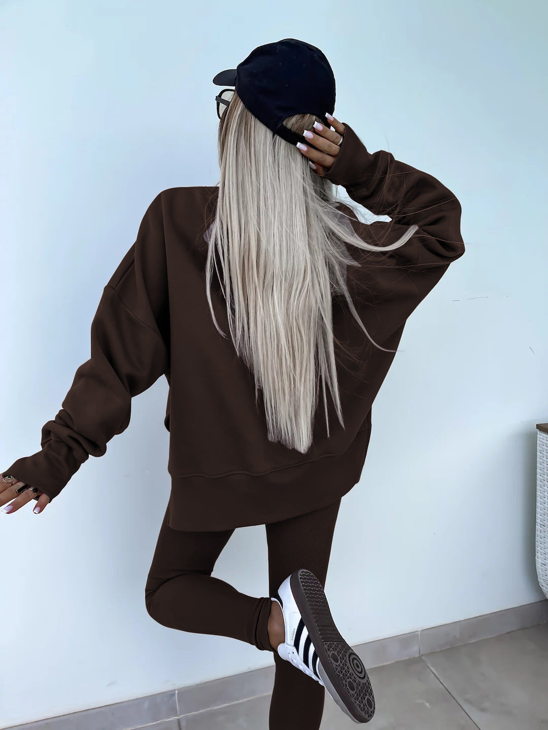 Valenzora | Damen Anzug im Relaxed-Stil mit langen Ärmeln – Winter-Set