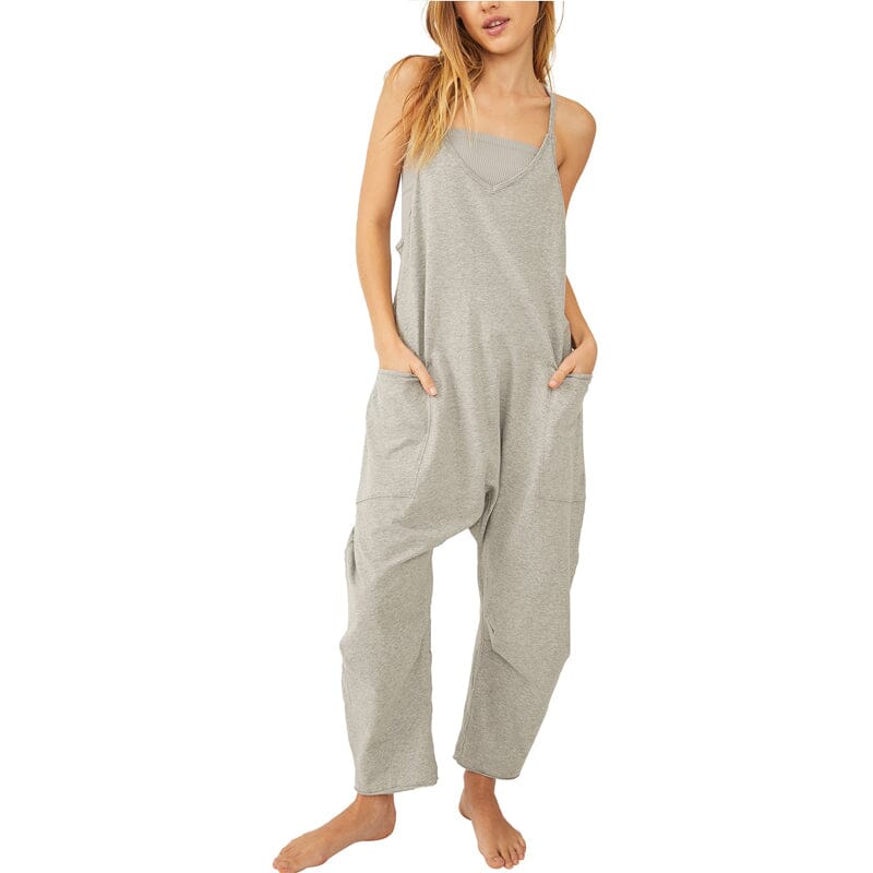 Valenzora | Loose Wide Leg Sleeveless Jumpsuit for Women