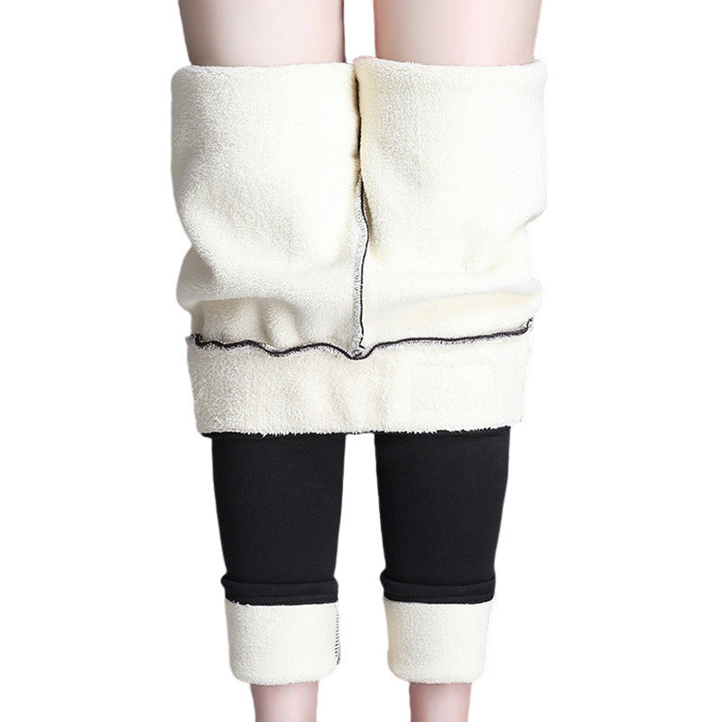 Valenzora | Leggings - High-waisted stretch leggings with a double-sided design