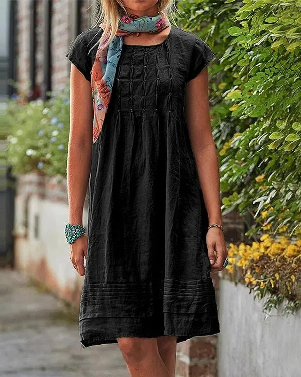 Valenzora | Vintage and casual women's dresses made of sturdy linen