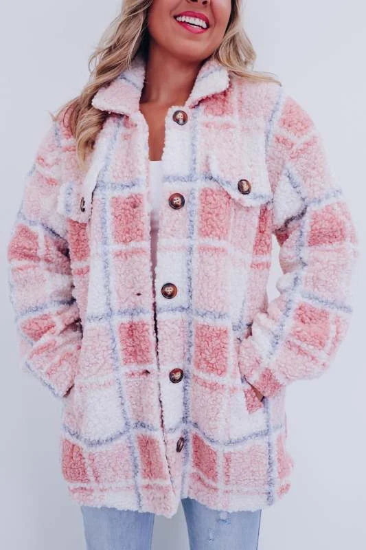 Polar fleece wool blanket jacket