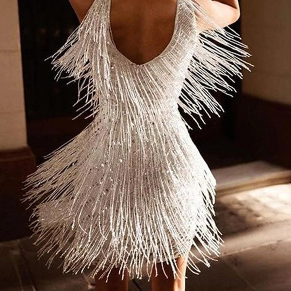 Valenzora | Sexy Tassel Party Dress