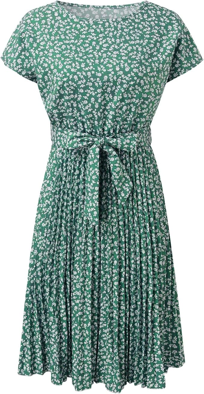 Veronica™ - Sommerliches Chiffonkleid mit Blumenmuster