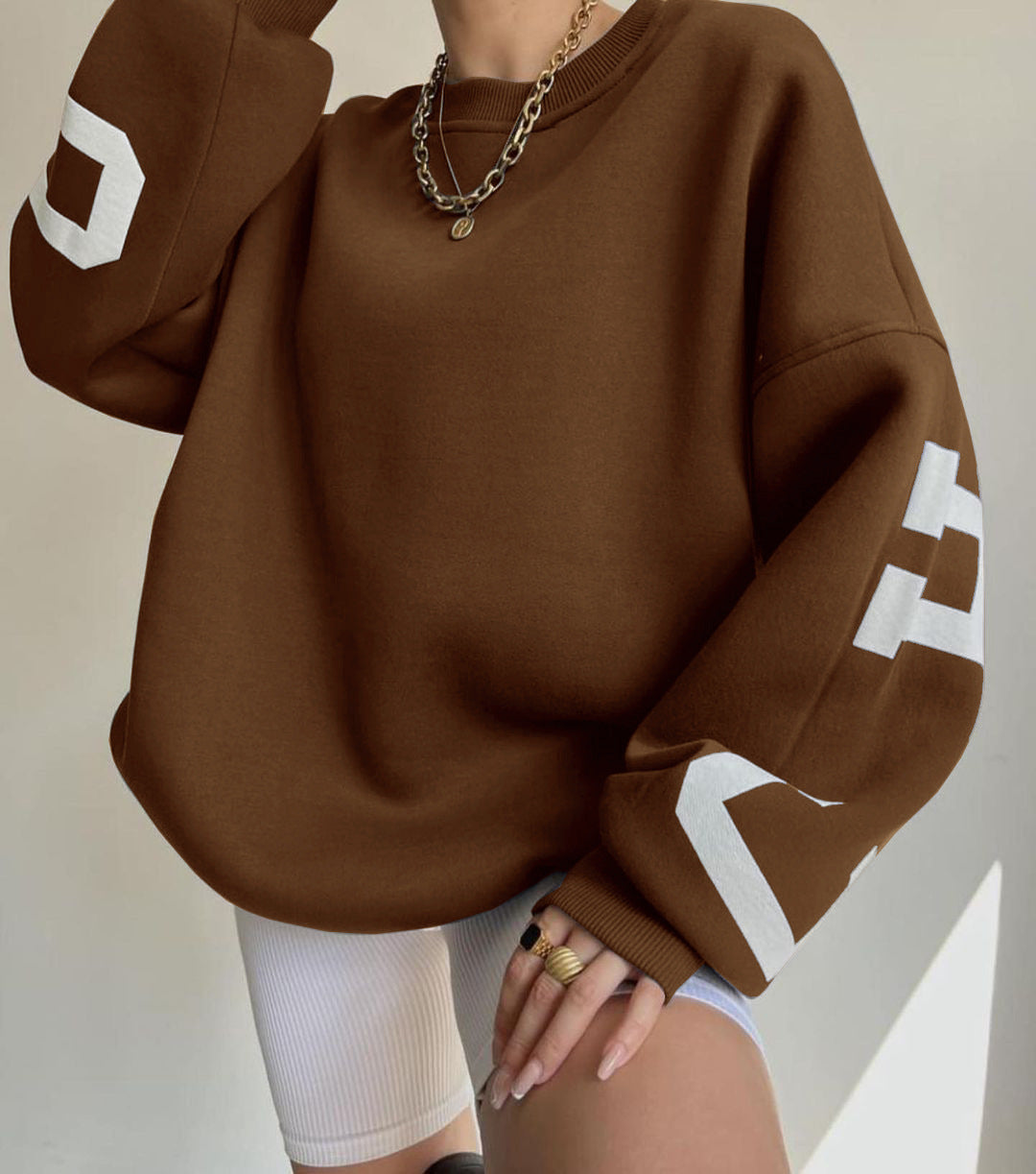 Valenzora | Oversized Long Sleeve Hoodie