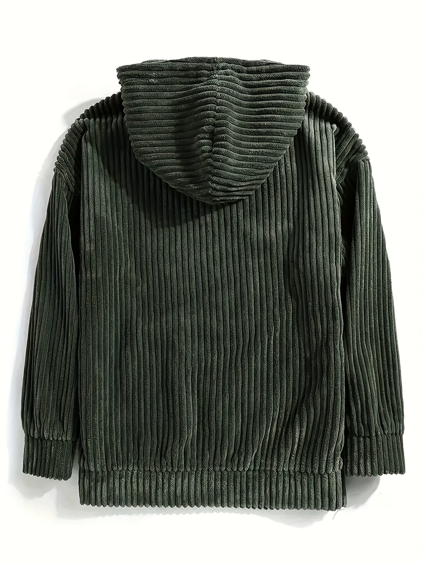 Valenzora | Corduroy Hooded Pullover