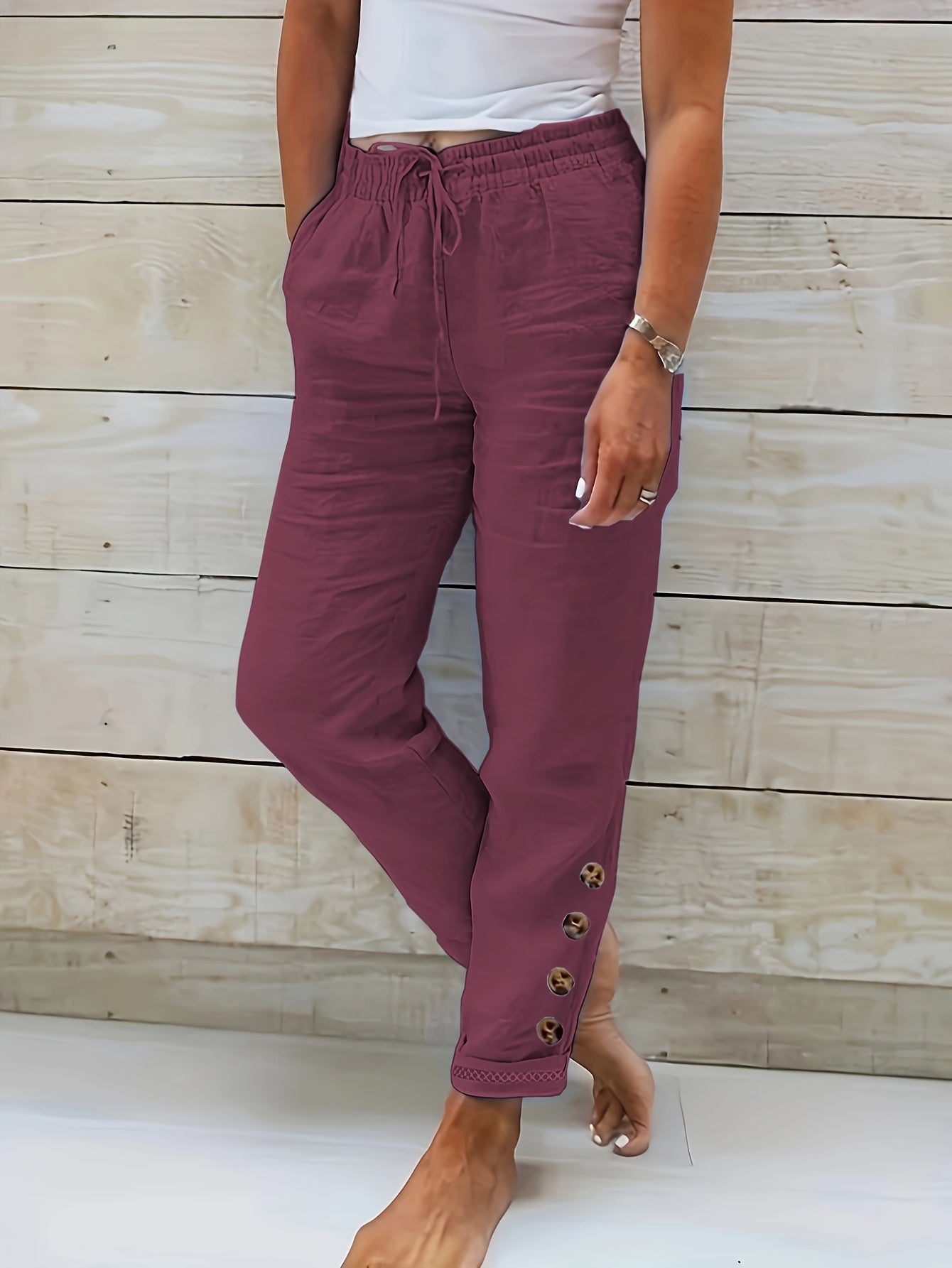 Valenzora | Cotton Natalia Trousers