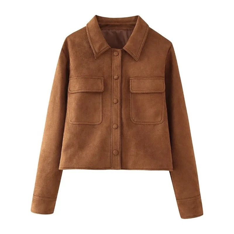 Valenzora | Elegante Wildlederjacke