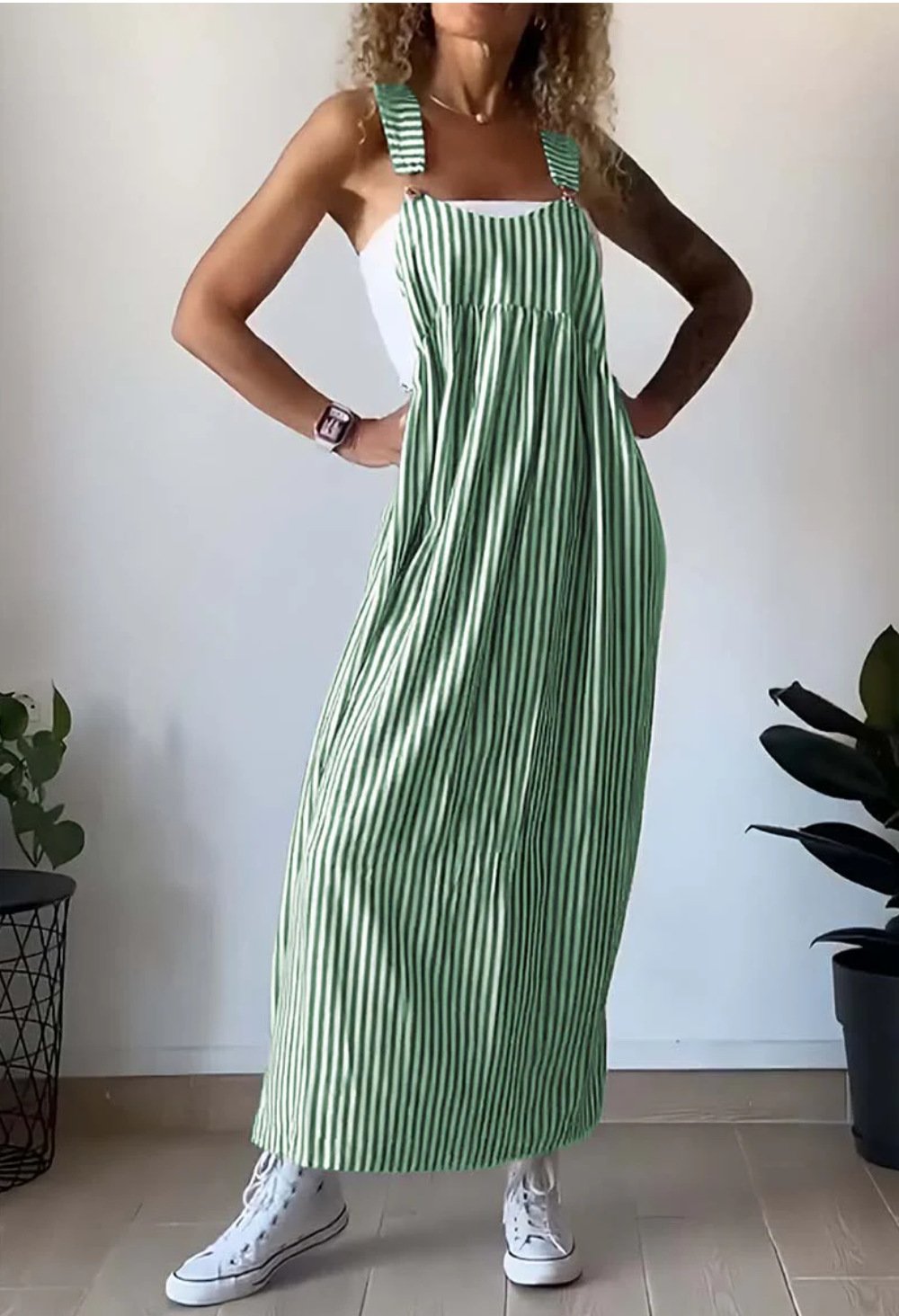 Ella™ - Casual Striped Dress