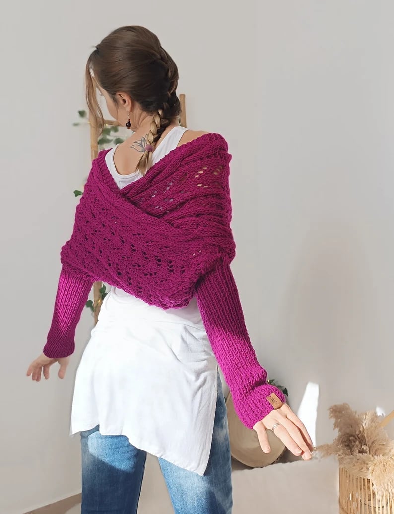 Valenzora | Scarf - elegant women's woven wrap