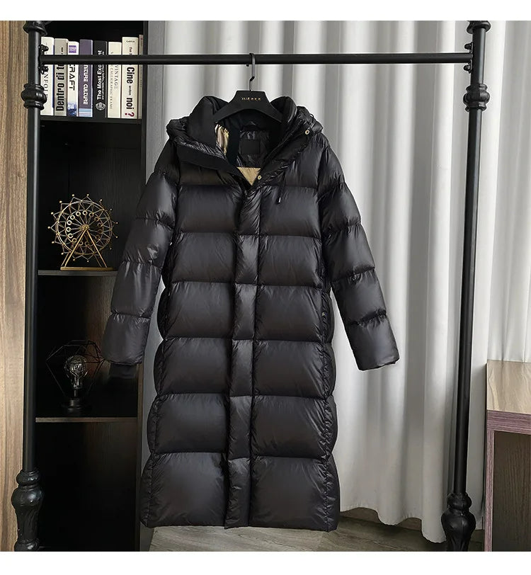 Valenzora - Lira - Thick Puffer Hooded Down Jacket