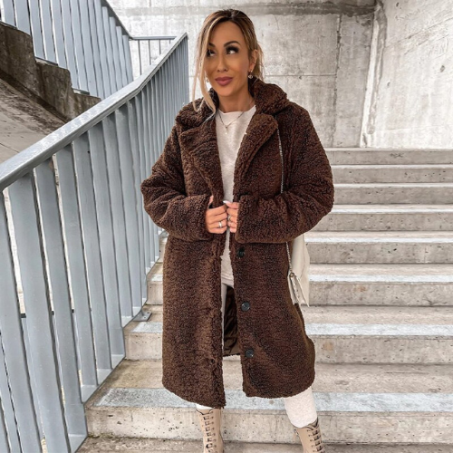 Valenzora Stylischer weicher Mantel