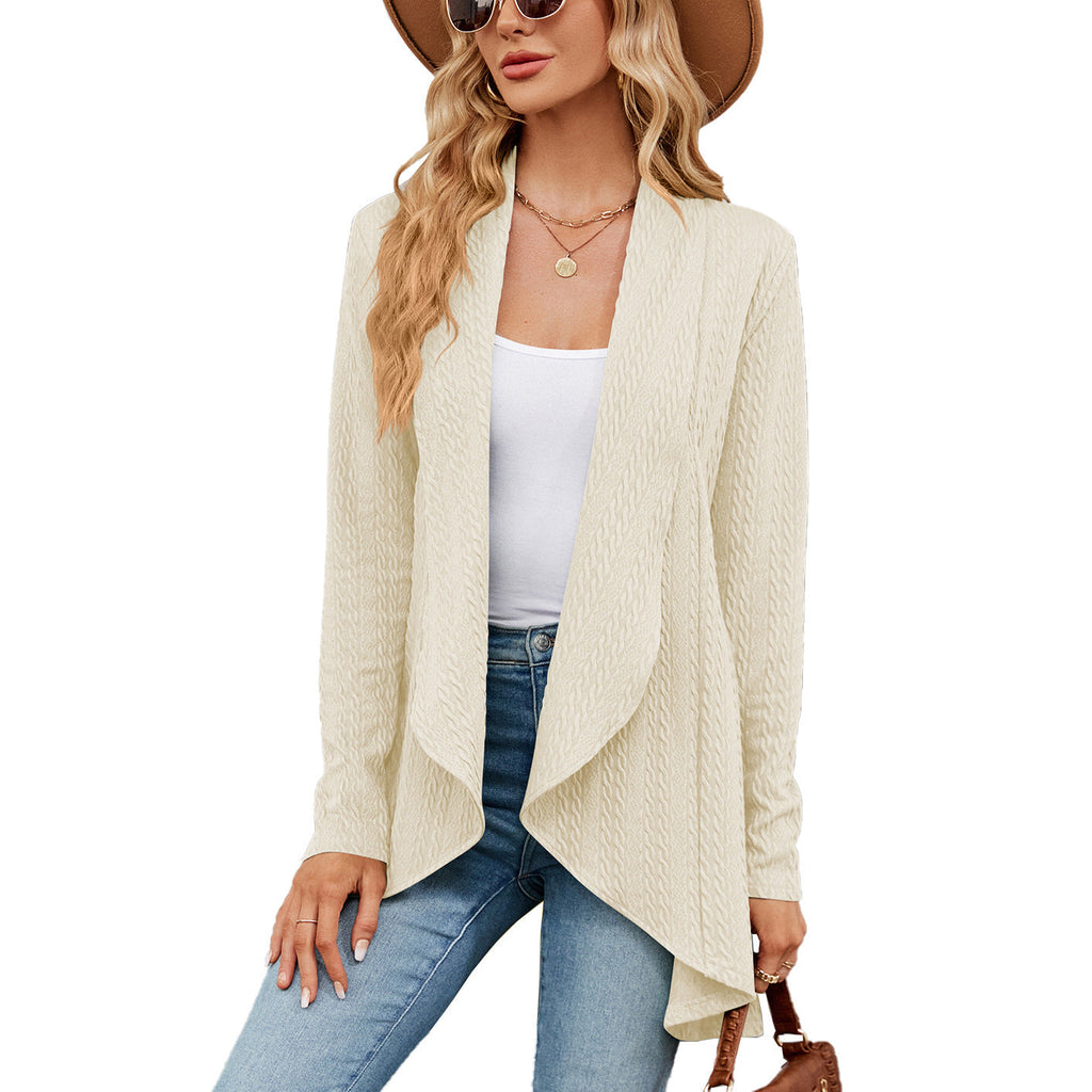 Scarlett™ - Damen Langarmjacke in Unifarbe