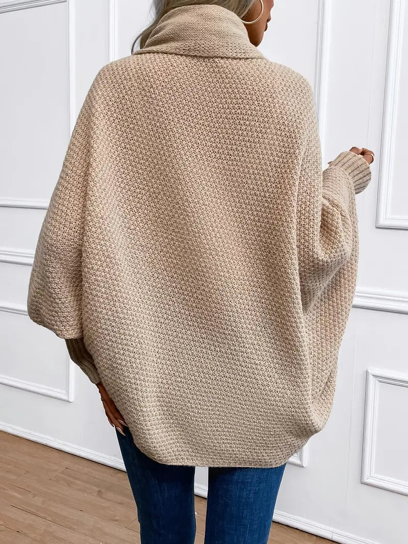 Valenzora | Casual Oversized Knitted Vest for Women