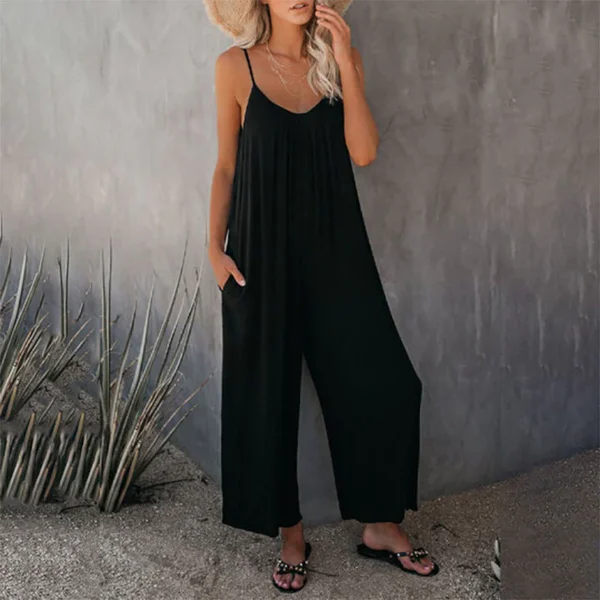 Valenzora | Summer jumpsuit with pockets