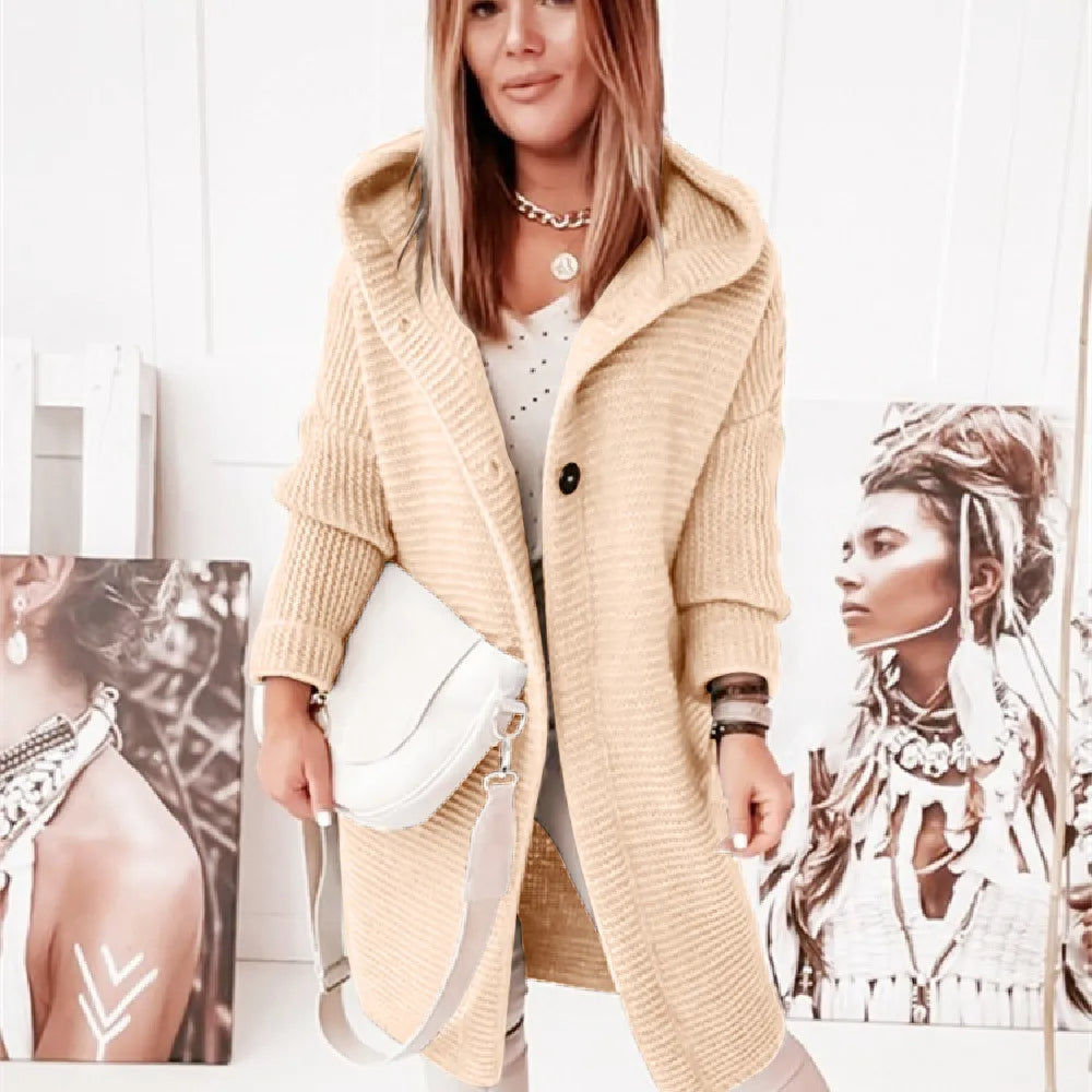 Valenzora – Rubin – Kuschelige Strickjacke