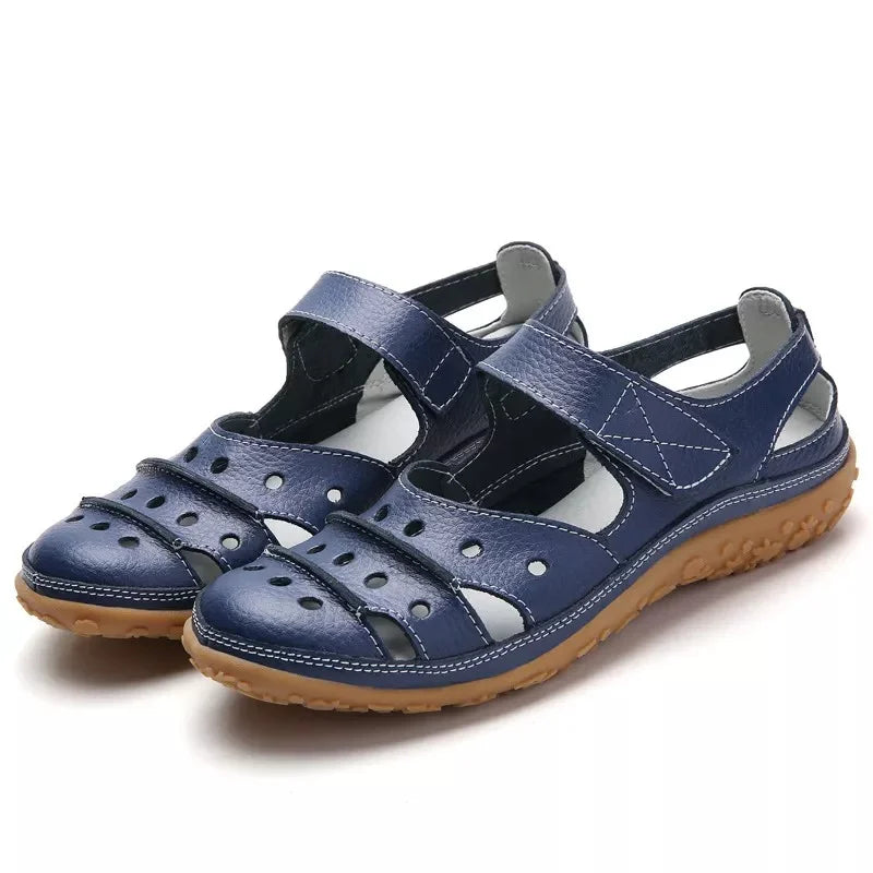 Valenzora | Orthopedic spring sandals with Velcro closure