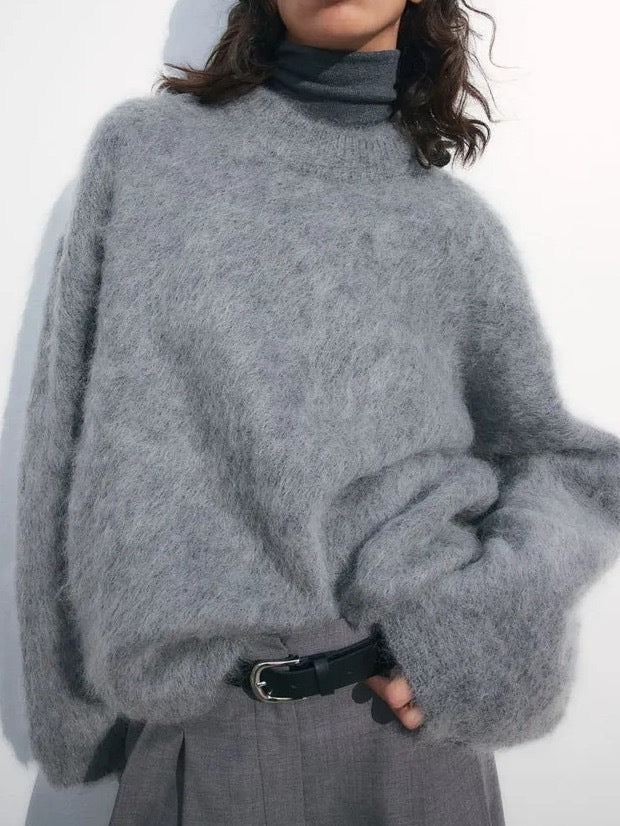Valenzora | oversized Damenpullover aus Mohair