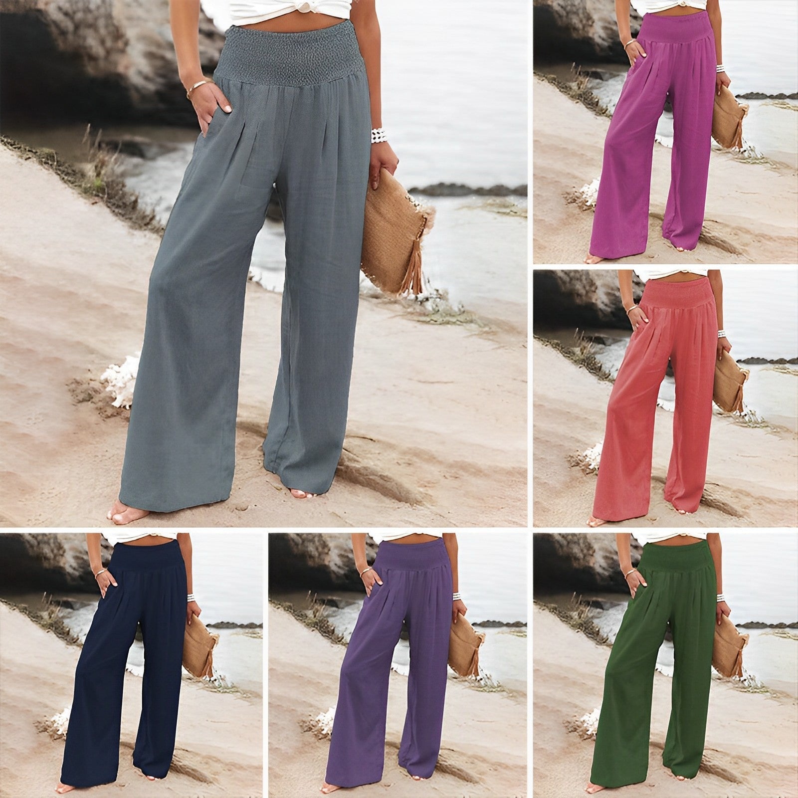 Valenzora | Luxurious wide-leg trousers for women