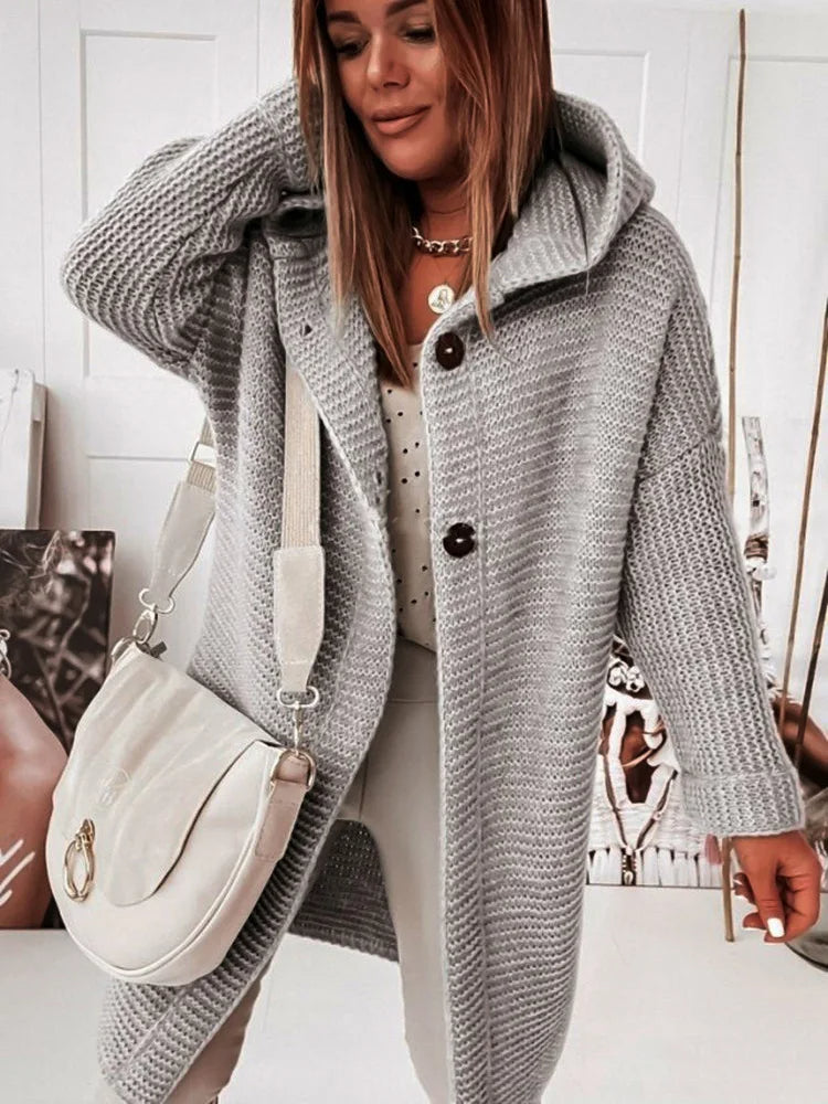 Valenzora – Rubin – Kuschelige Strickjacke