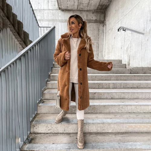 Valenzora Stylischer weicher Mantel