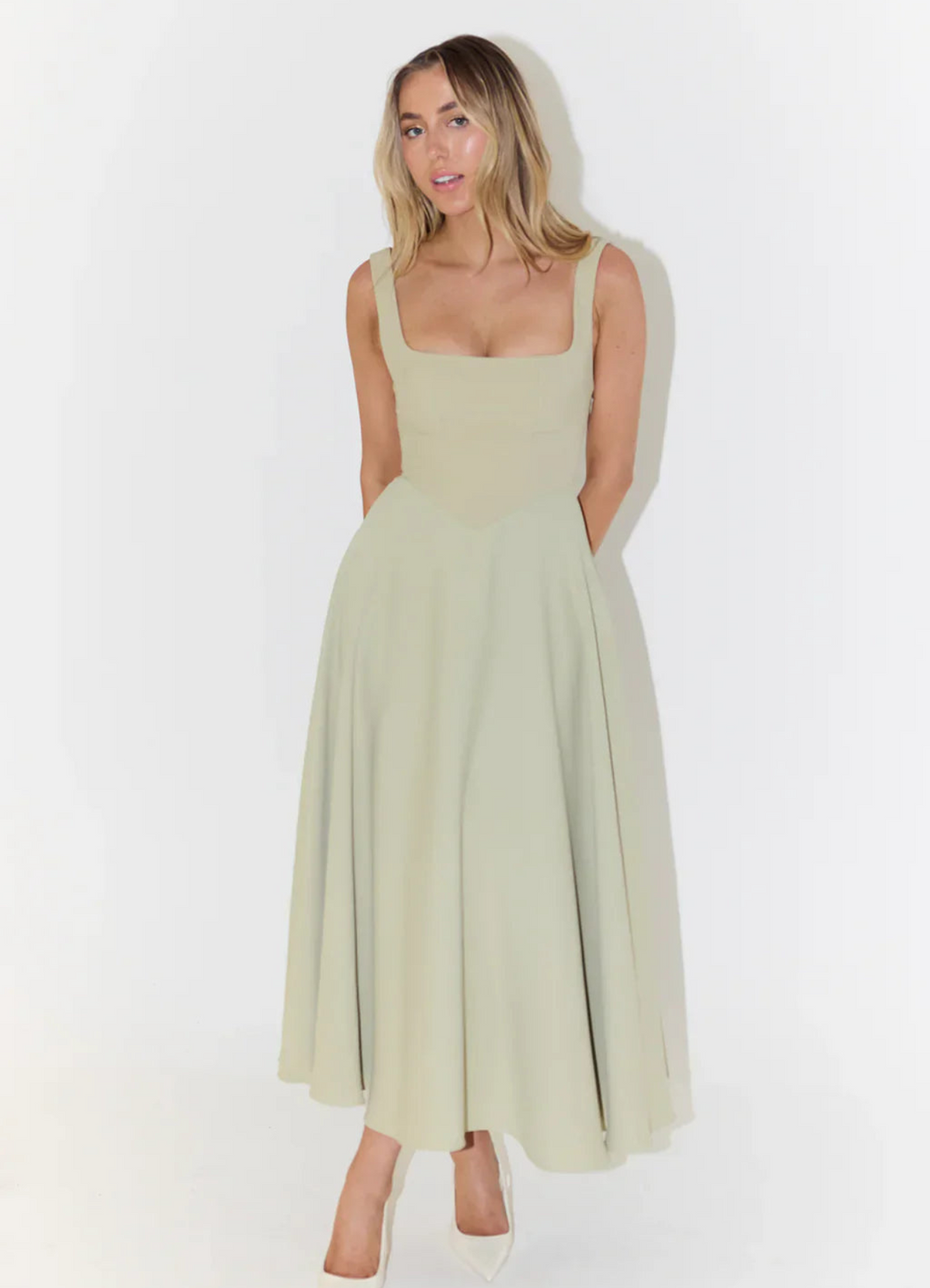 Valenzora | A-line dress for women, midi