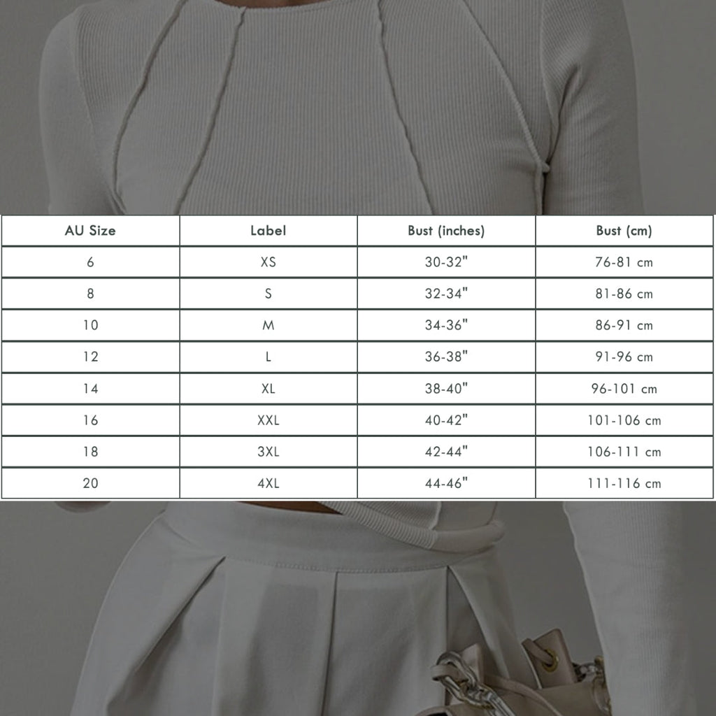 Valenzora | Stylish ribbed shirt with seam accents