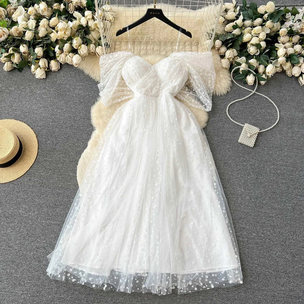 Valenzora | Luxury French white dress