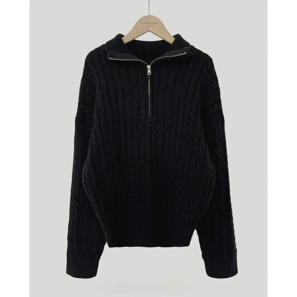 Valenzora | Zip Pullover