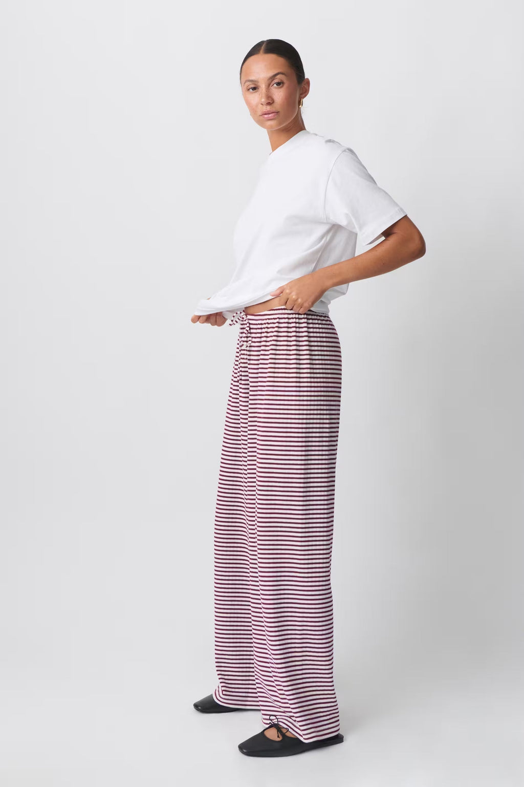 Valenzora | Striped lounge pants