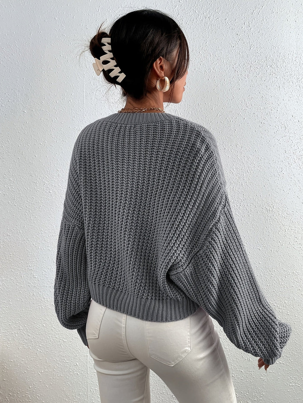 Valenzora | Lässiger langer Pullover für Damen mit