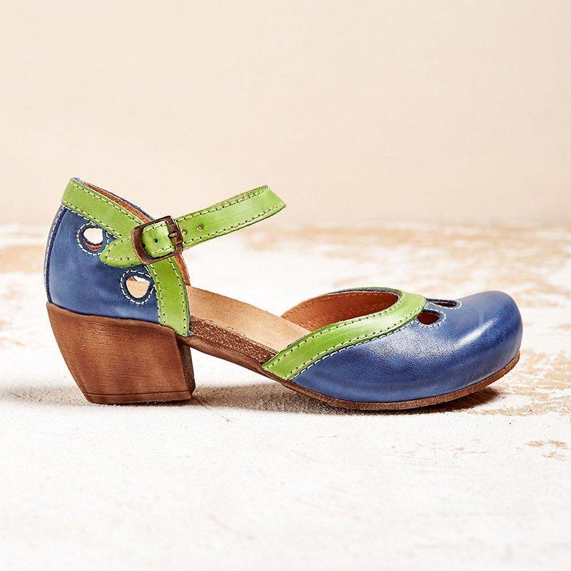 Valenzora | Sandalen mit niedrigem Absatz