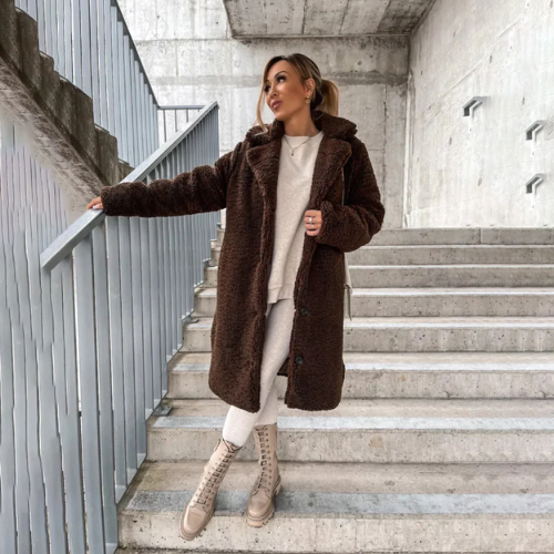 Valenzora Stylischer weicher Mantel