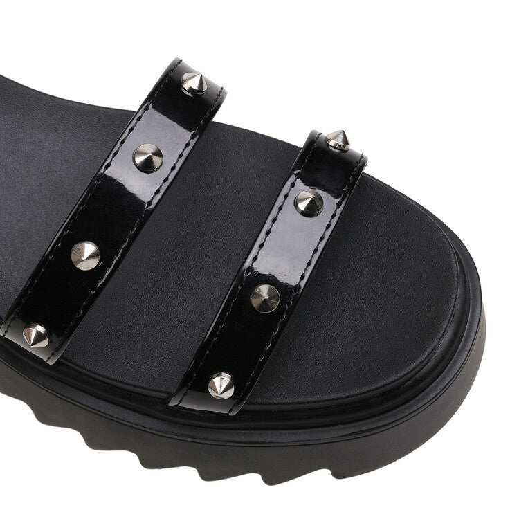 Valenzora | Thick sole with heel Martin boots