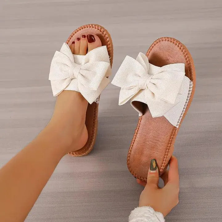Valenzora | Comfortable Chic Flat Shoes with Bow