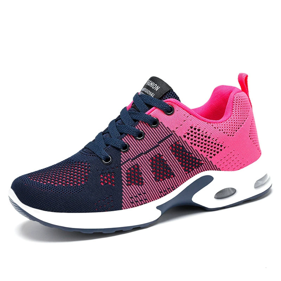 Valenzora | Breathable sports shoes with cushioned sole for women
