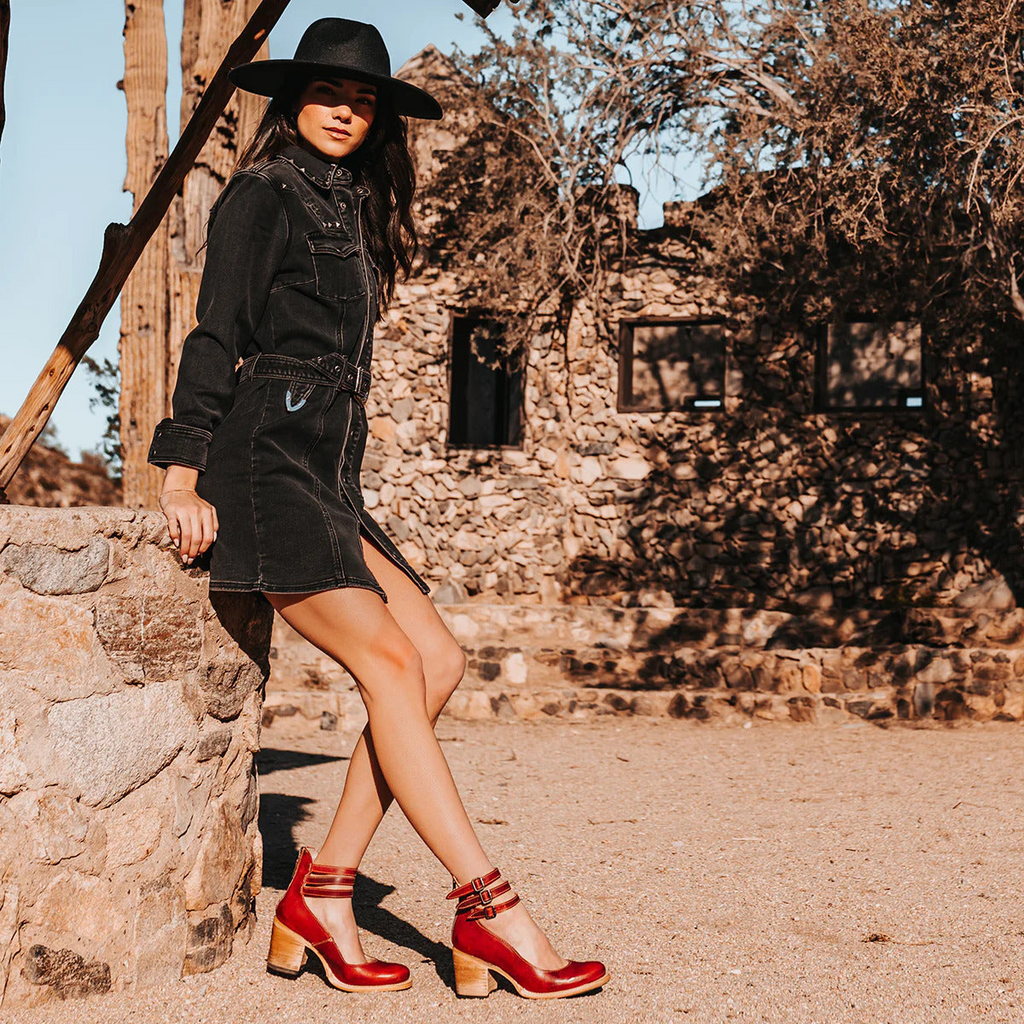 Valenzora | Leather ankle boots